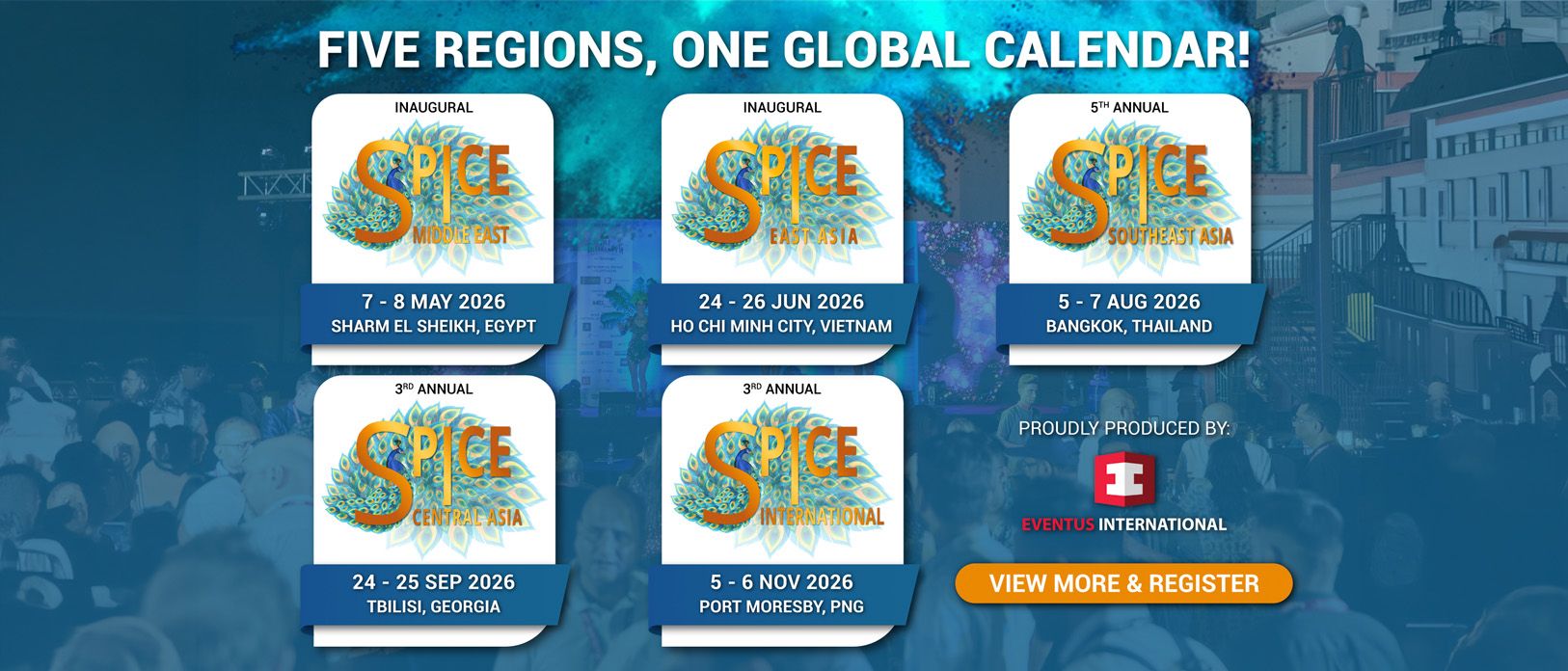 SPiCE Series 2026: Global Gaming Events Calendar