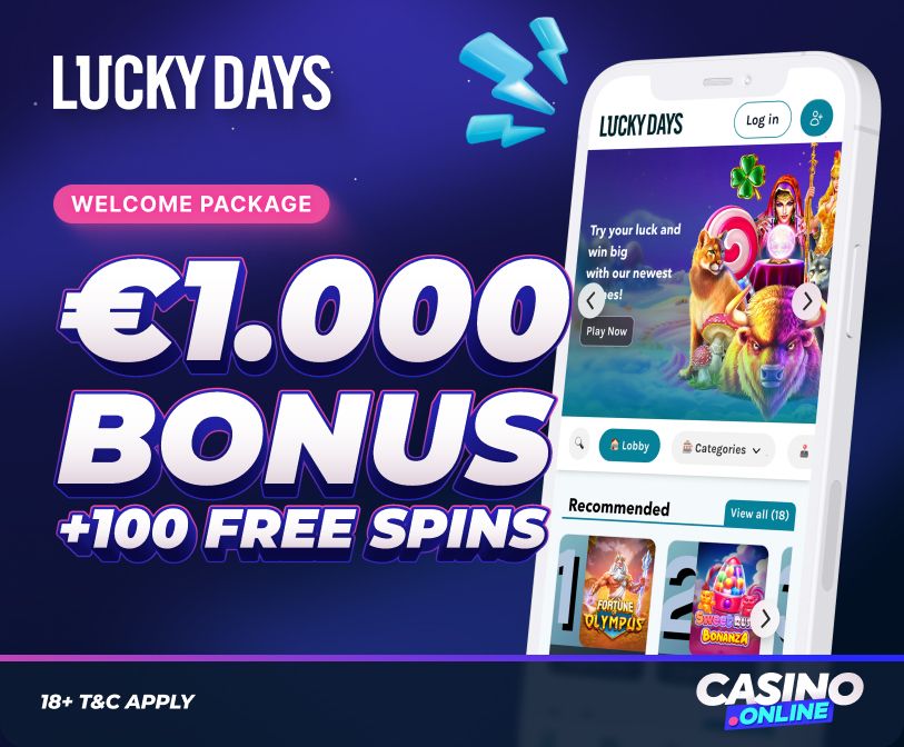 LuckyDays Casino Welcome Bonus