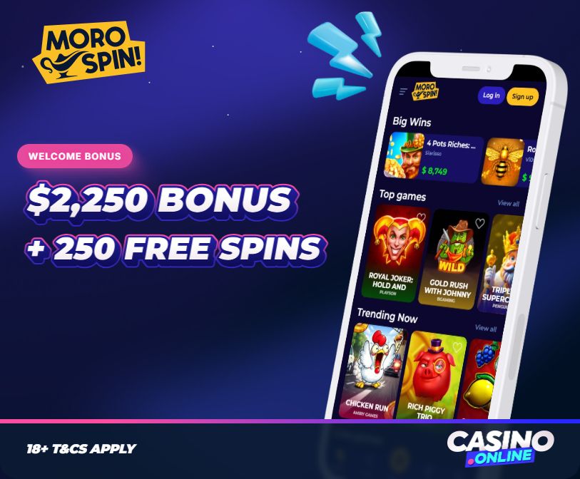 MoroSpin Casino Welcome Bonus