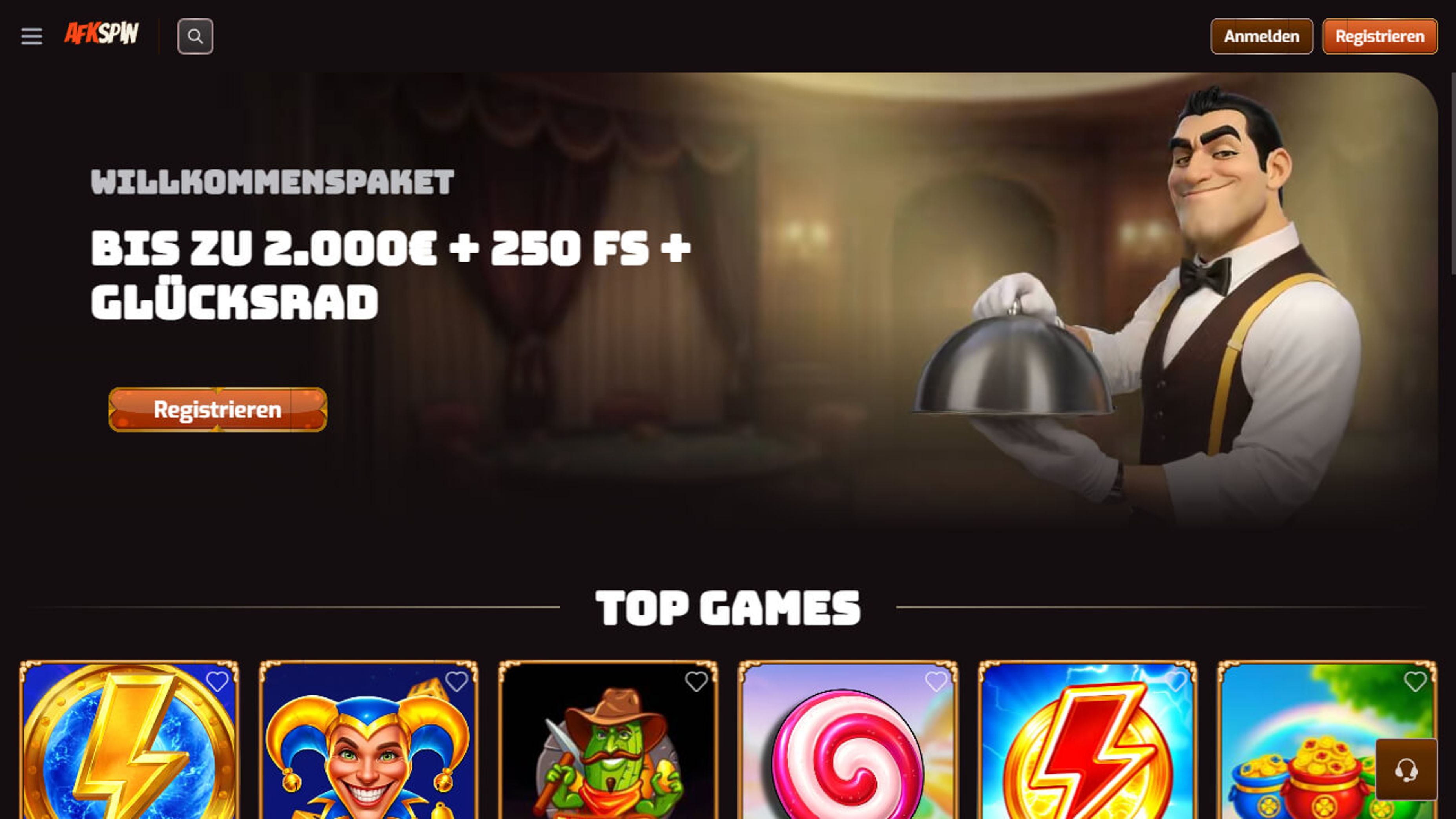 AFKspin desktop screenshot 1