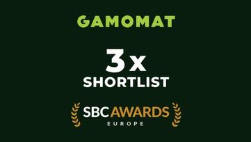 Berliner Spieleentwickler Gamomat dreifach für SBC Awards nominiert