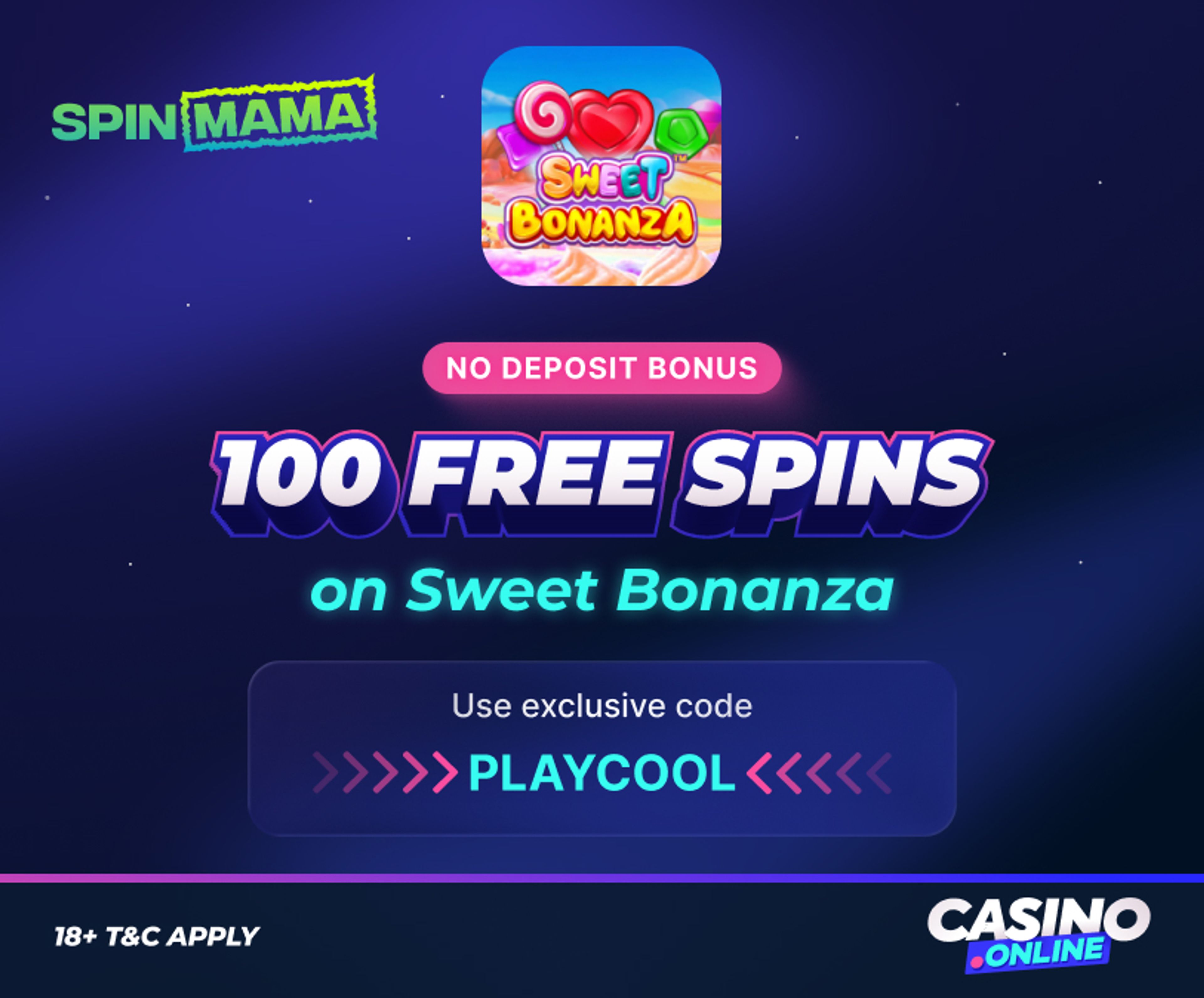 Spinmama Casino no deposit offer