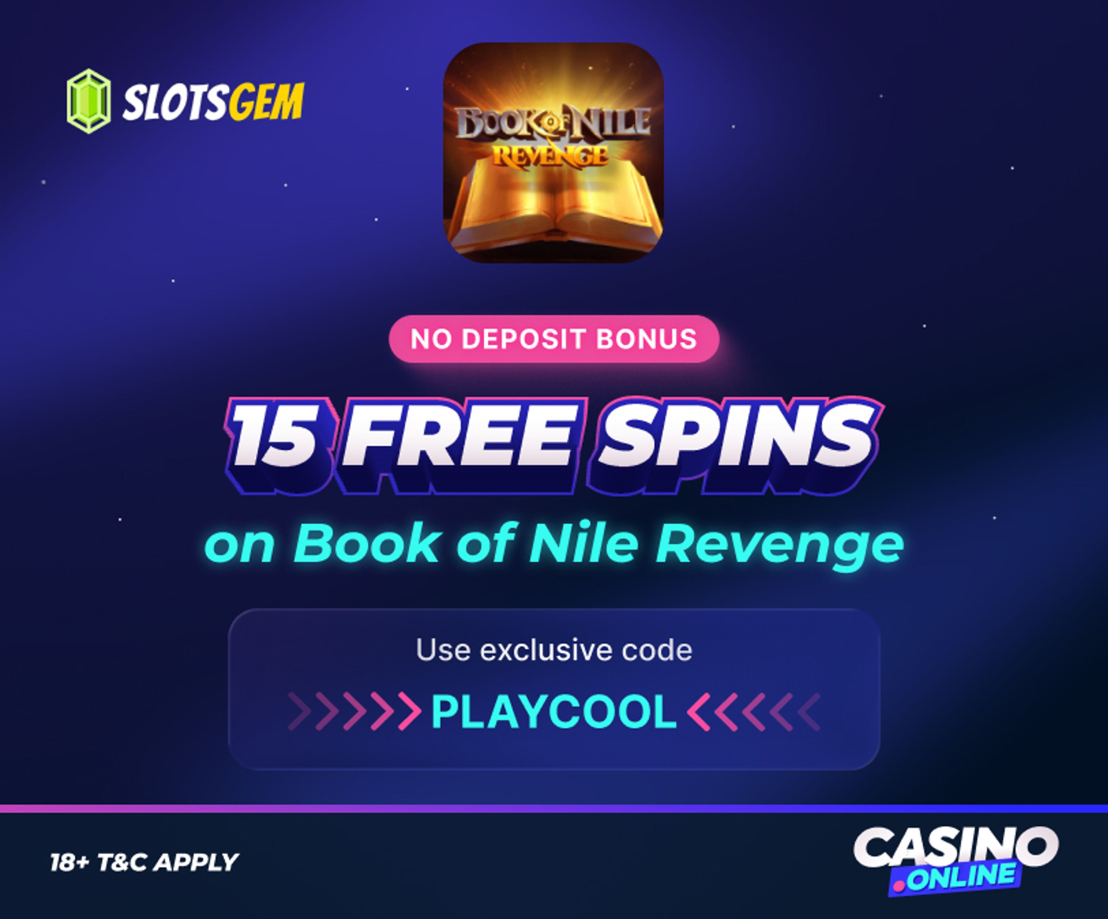 Slotsgem Casino no deposit bonus offer