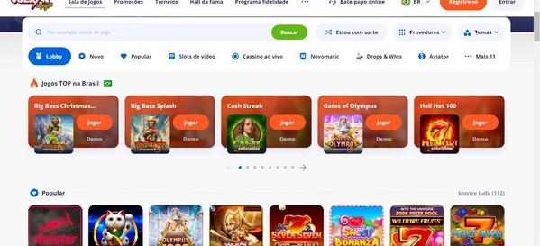 Vulkan Vegas desktop home