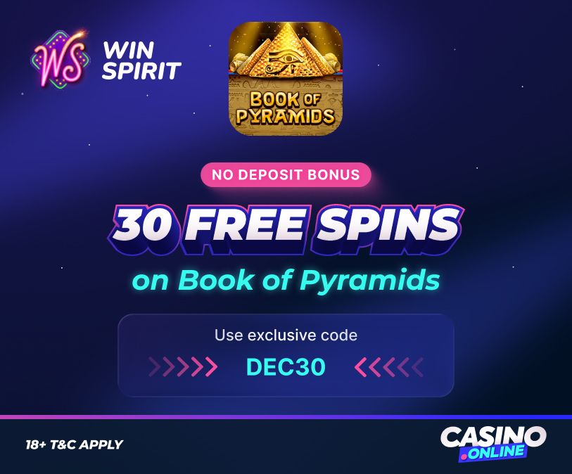 receive new player bonus from Winspirit Casino