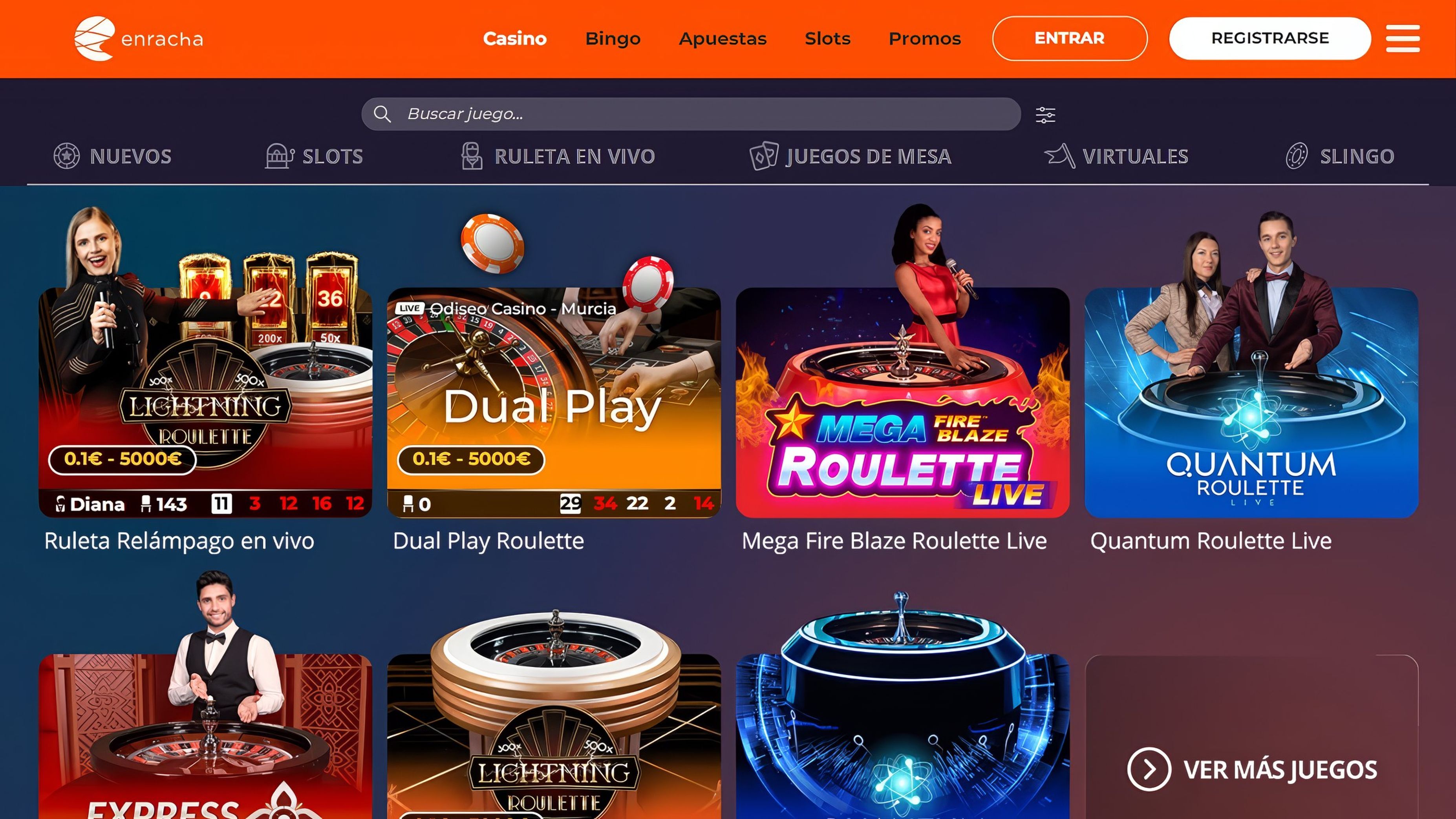 Enracha desktop screenshot 1