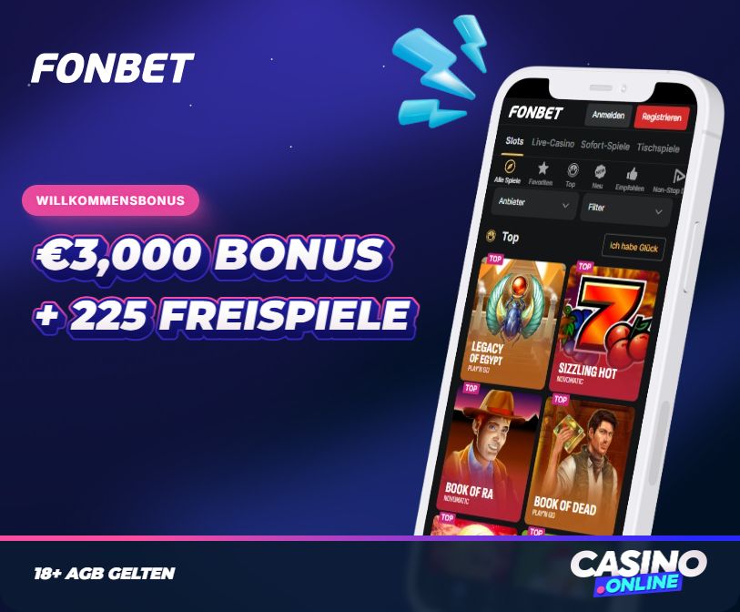 Fonbet Casino Willkommensbonus