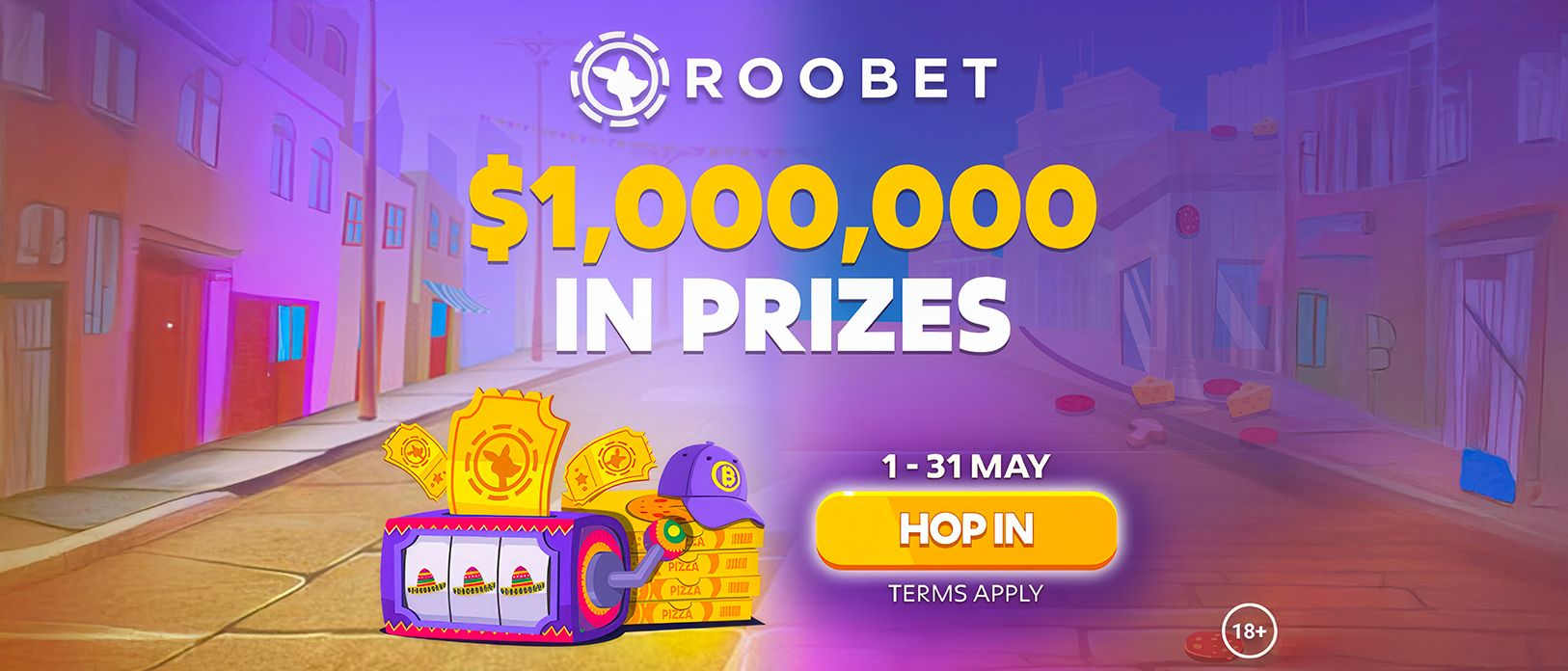 Roobet’s Freshly Baked Wins: $1 Million Prizes