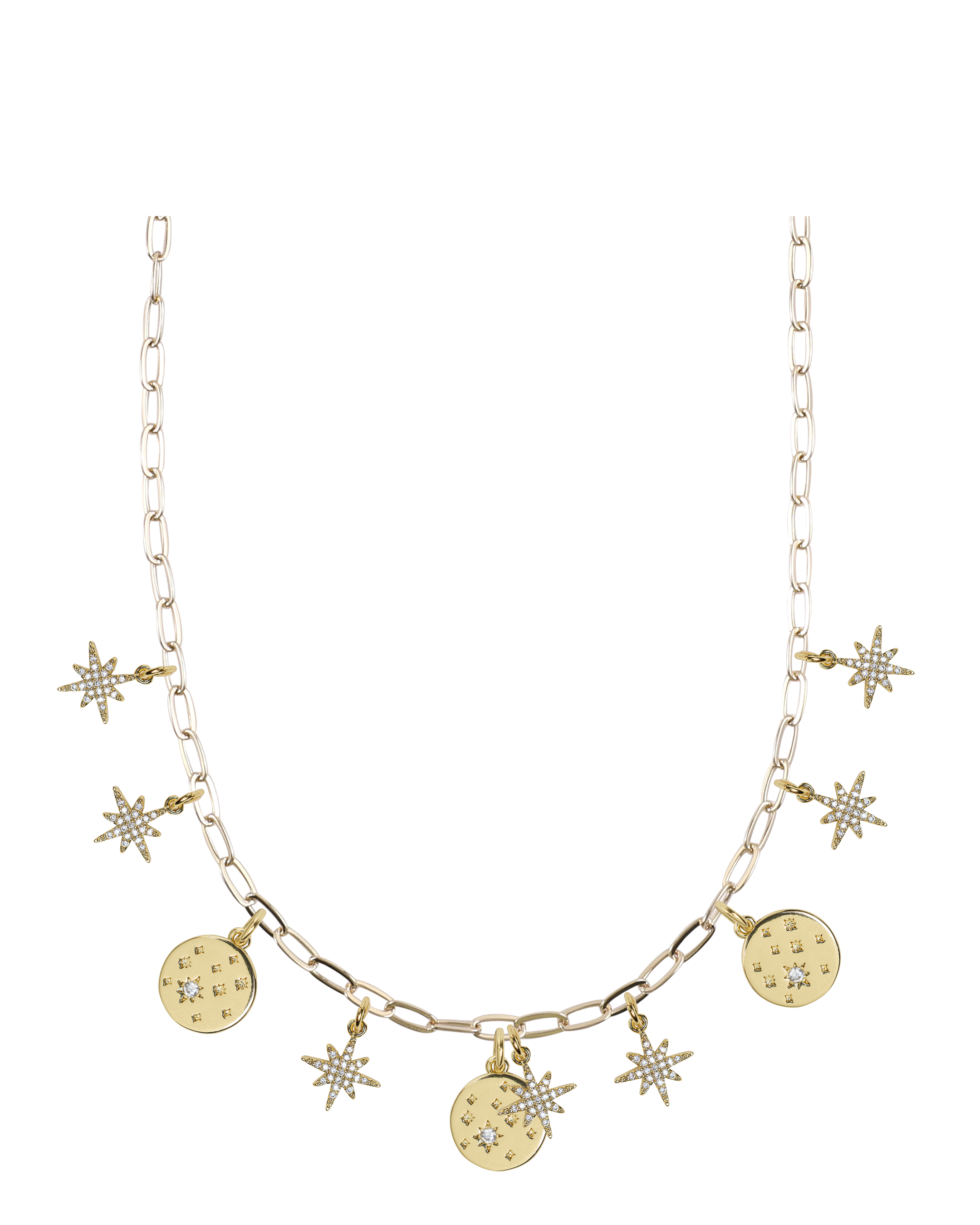 Halsband med charms