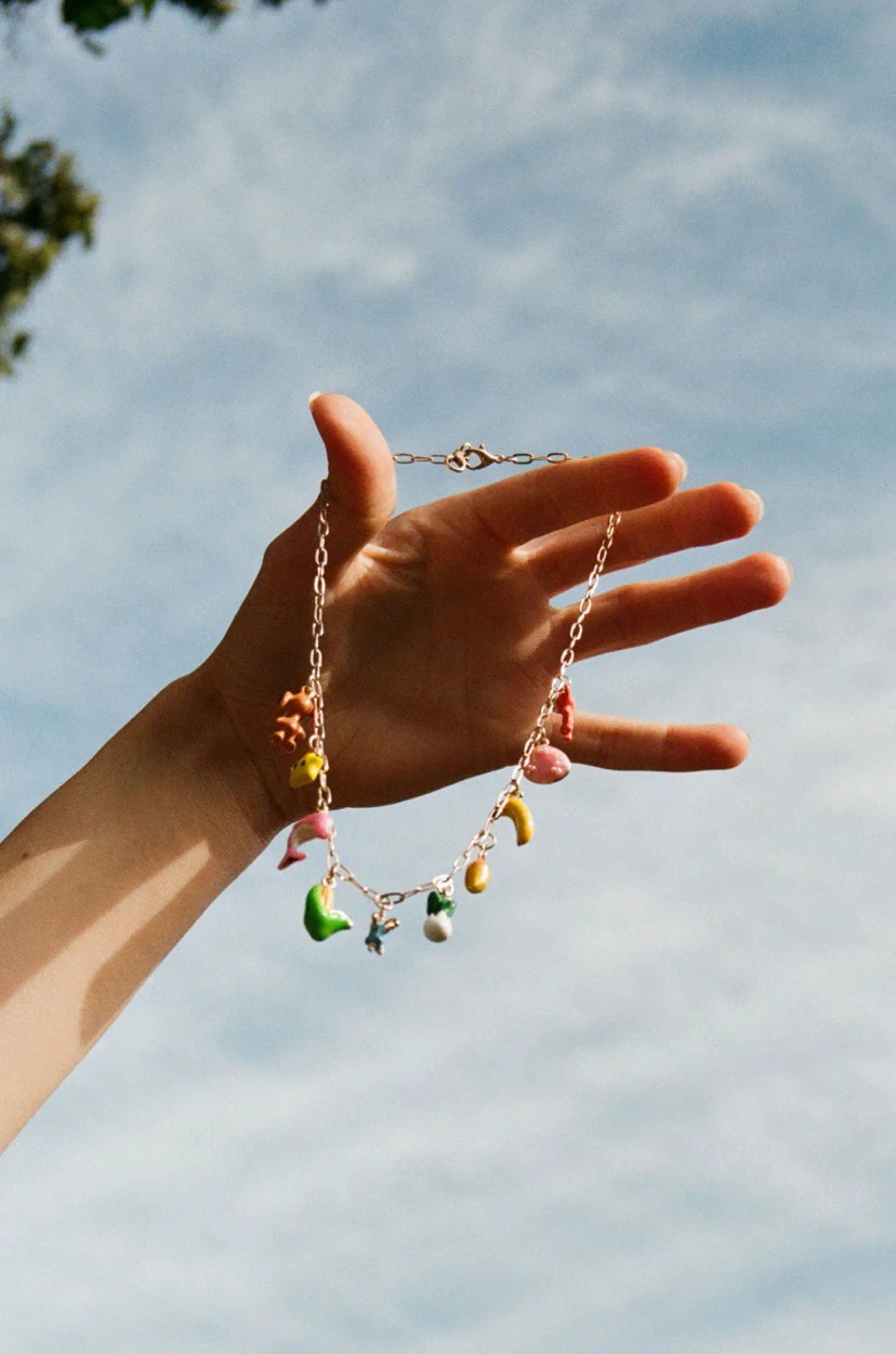 Bracelet & Necklace with Charms