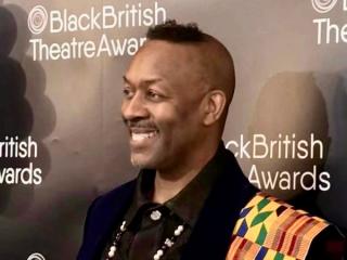 Omar Okai出席英國黑人戲劇獎