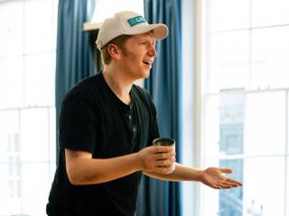 Ryan 做了一個魔法黑森林的課堂呈現。