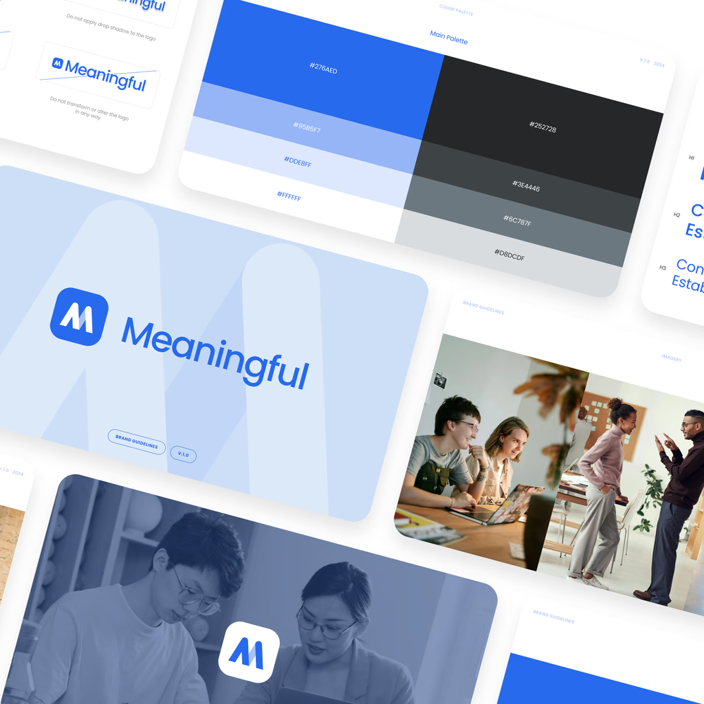 Meaningful — brand identity and guidelines
