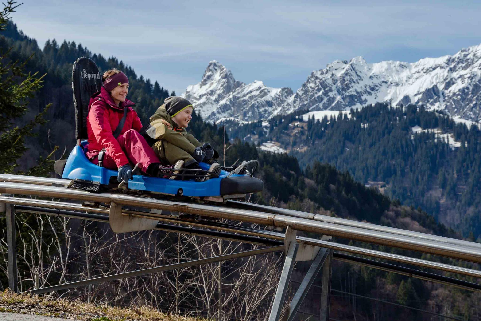 Alpine-Coaster-Golm Winter- und Sommerrodelbahn im Montafon