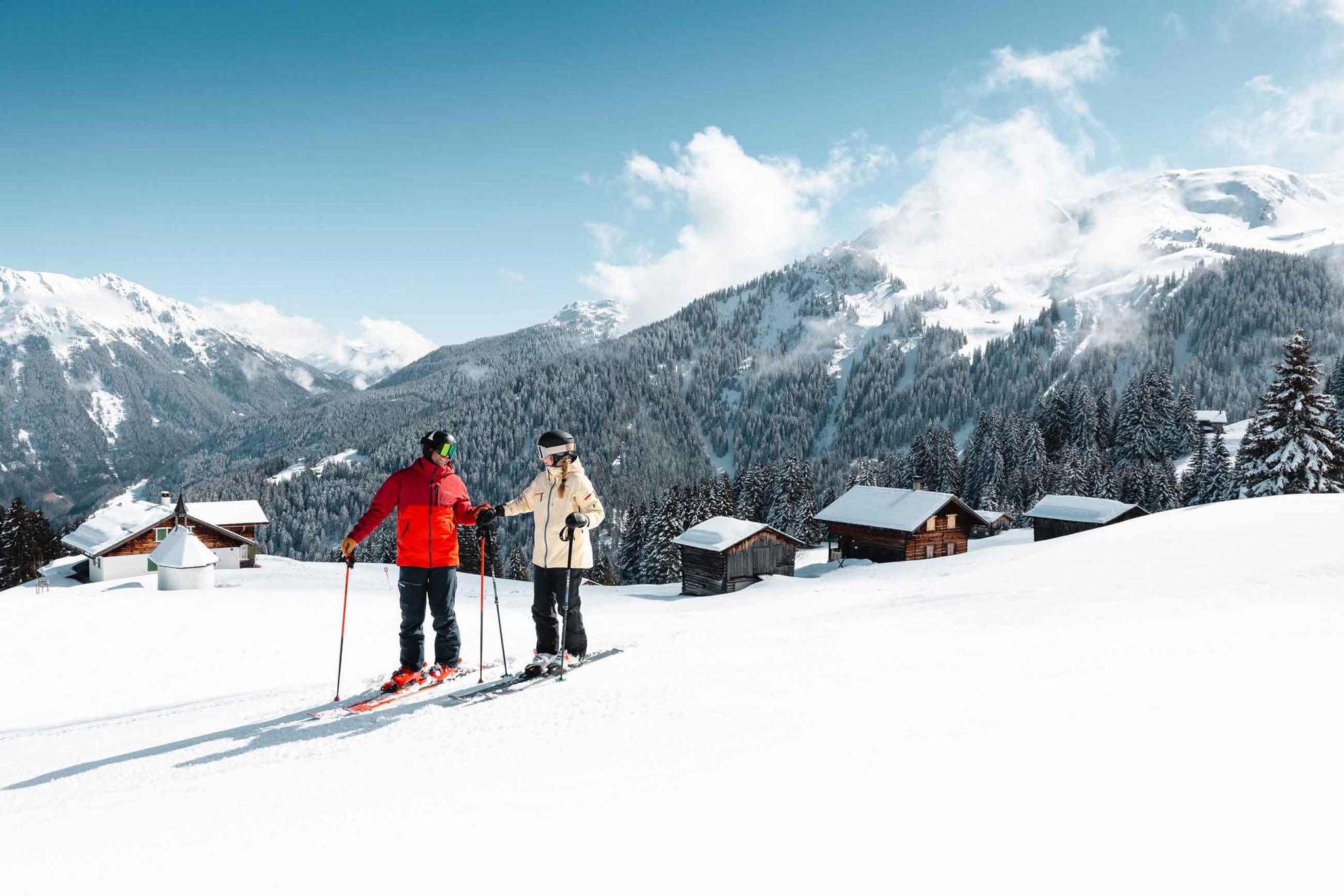 Skifahren am Erlebnisberg Golm