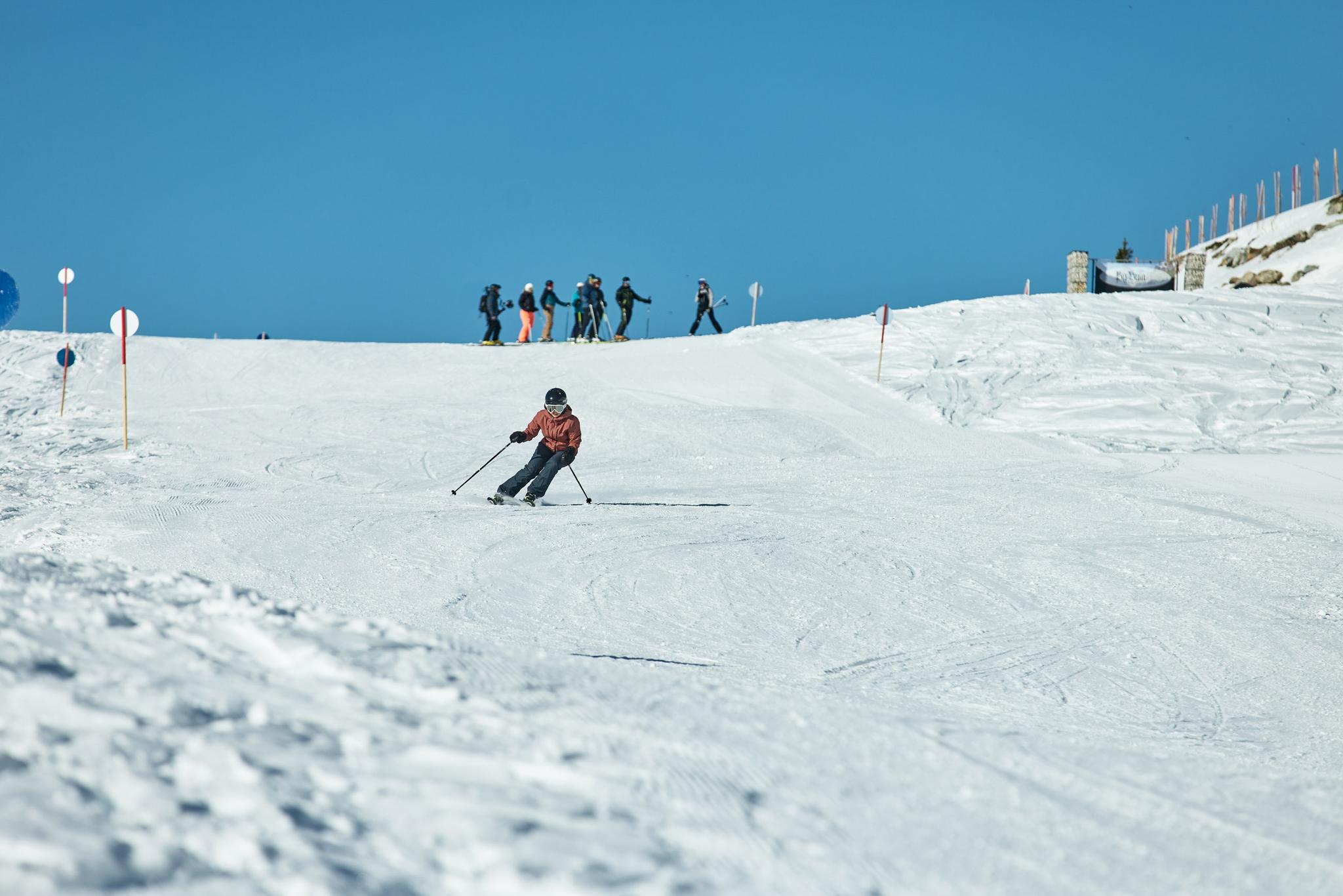 Skifahren in der Silvretta-Bielerhöhe