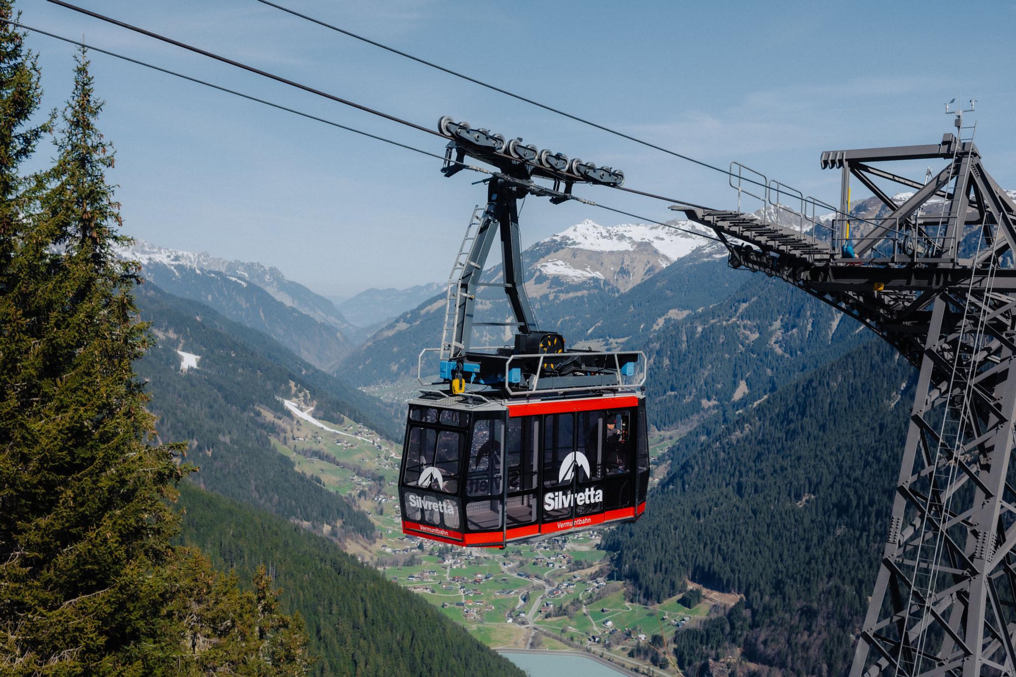 Vermuntbahn im Montafon