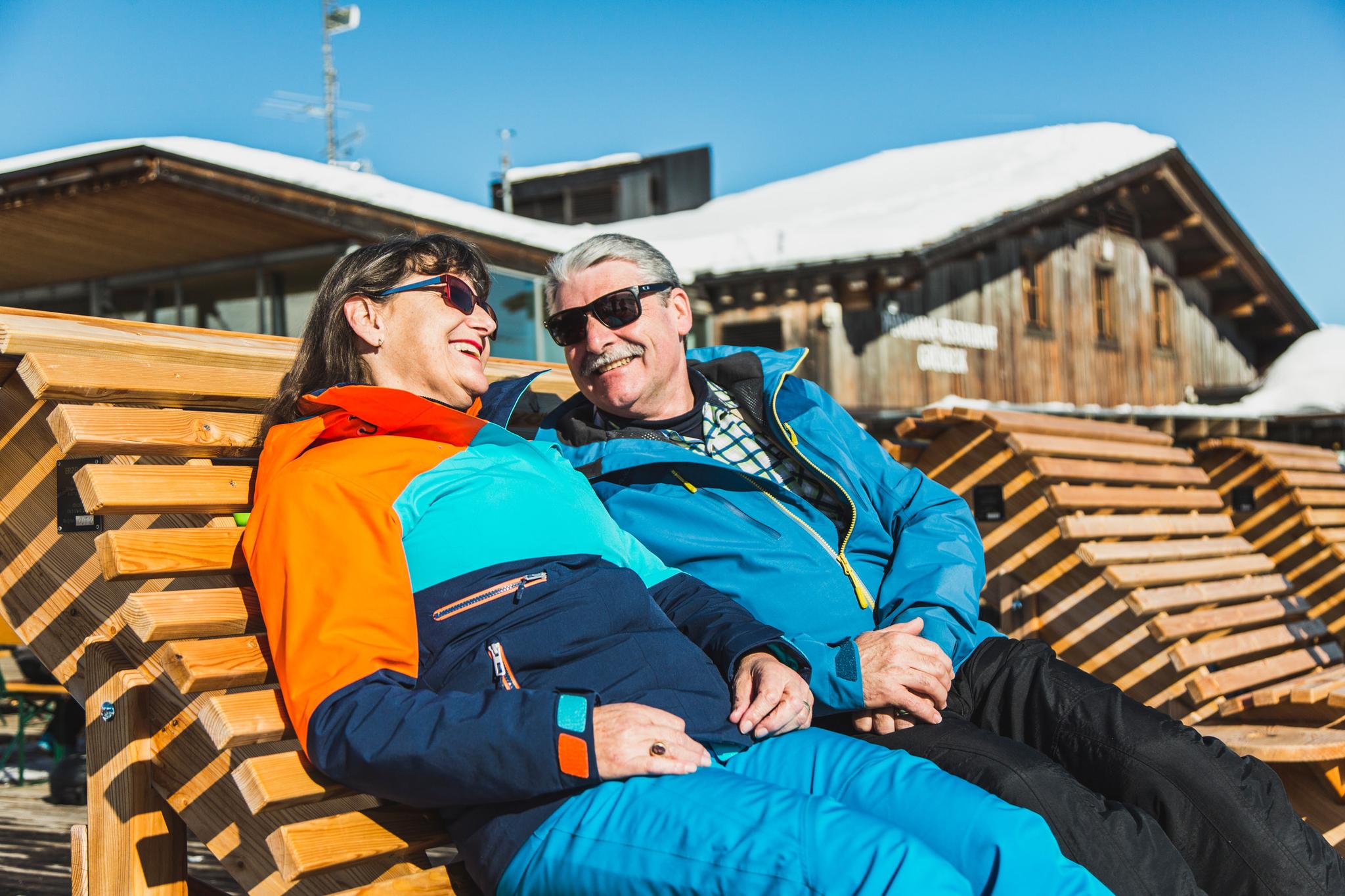 Fußgängerkarte am Erlebnisberg Golm