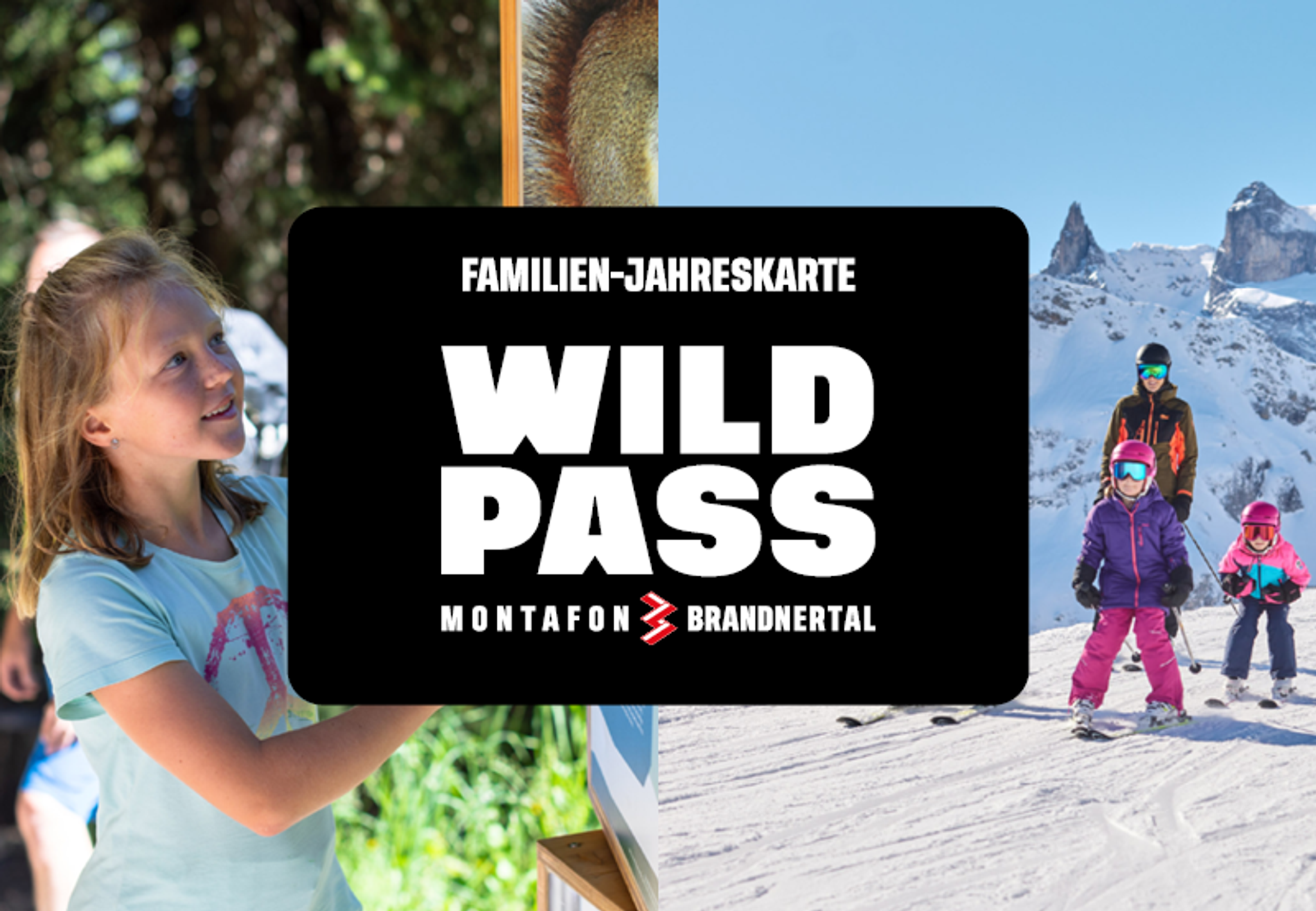 Familien-Jahreskarte Montafon Brandnertal