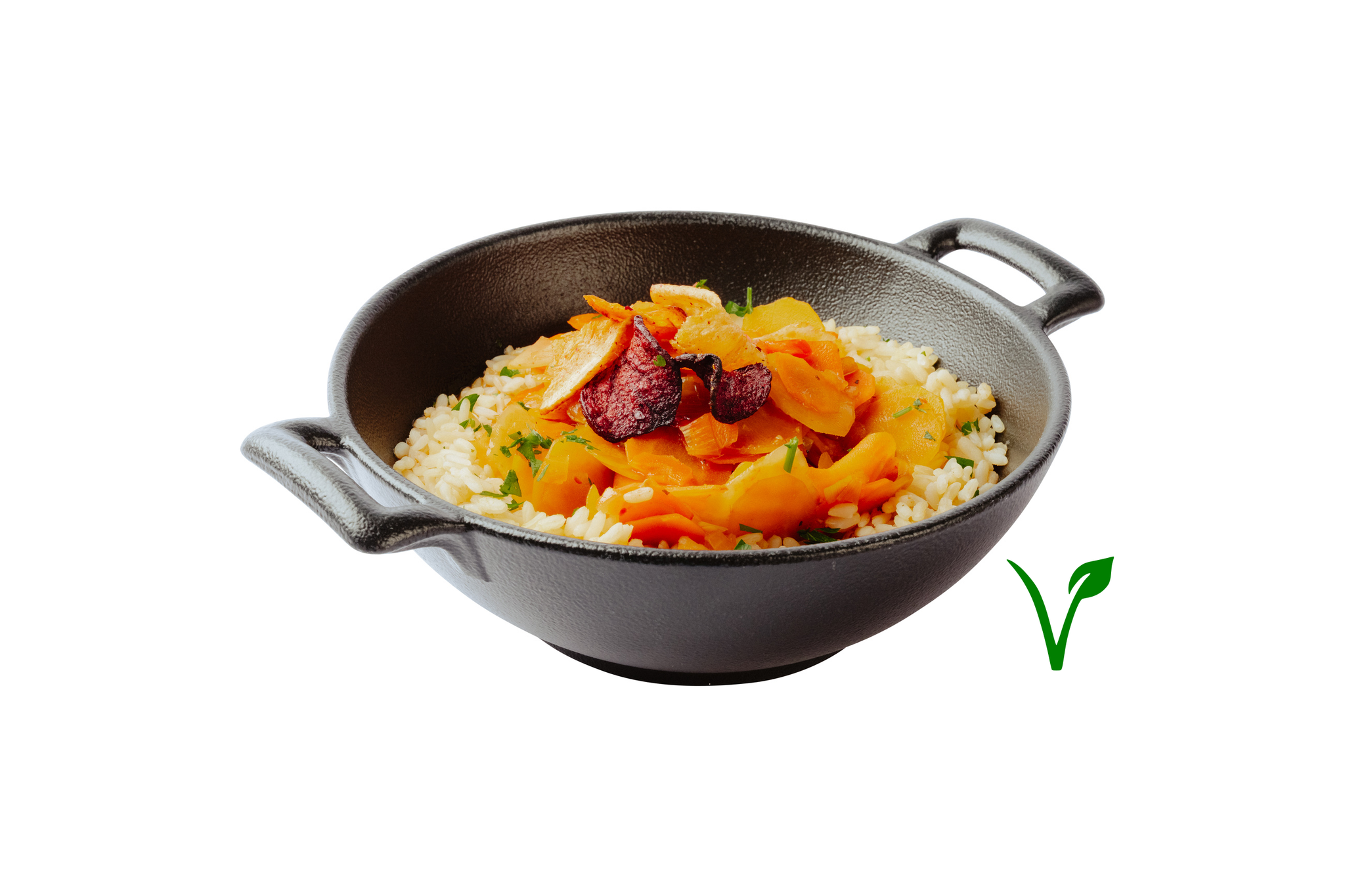Gemüse Wok mit Reis