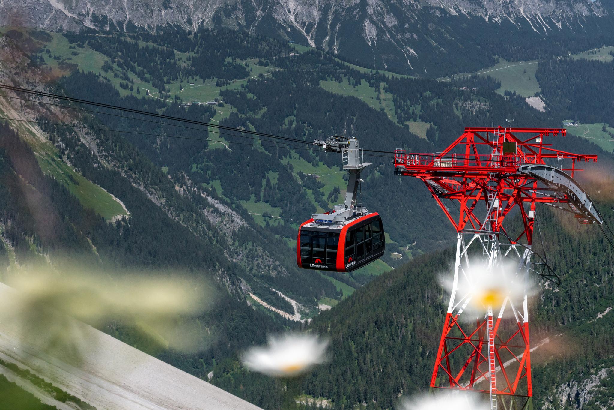 Lünerseebahn hinauf zum Lünersee