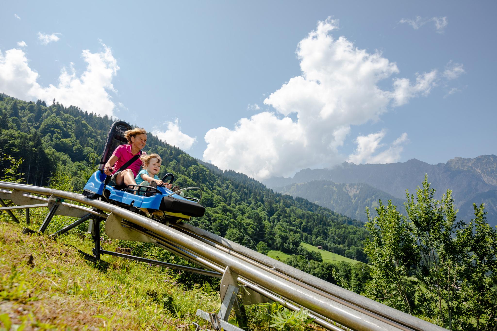 Alpine-Coaster-Golm im Montafon