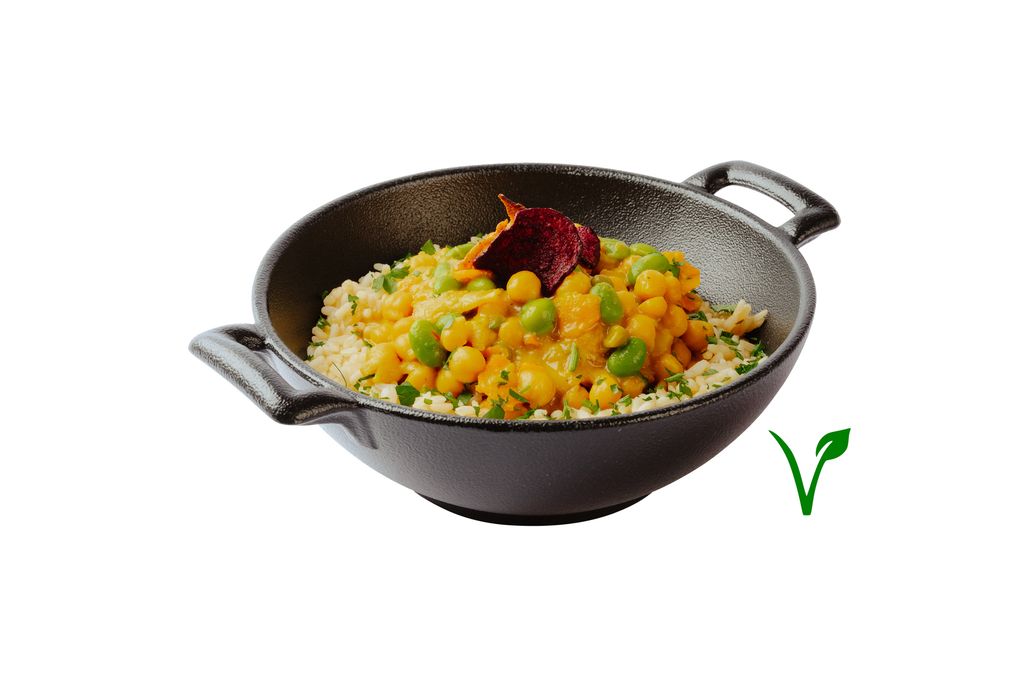 Kichererbsencurry mit Reis