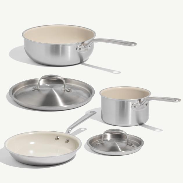 Small Spaces Cookware Set (CeramiClad)
