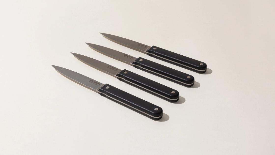 Made In | Steak Knives | 8-Piece · Truffle Black