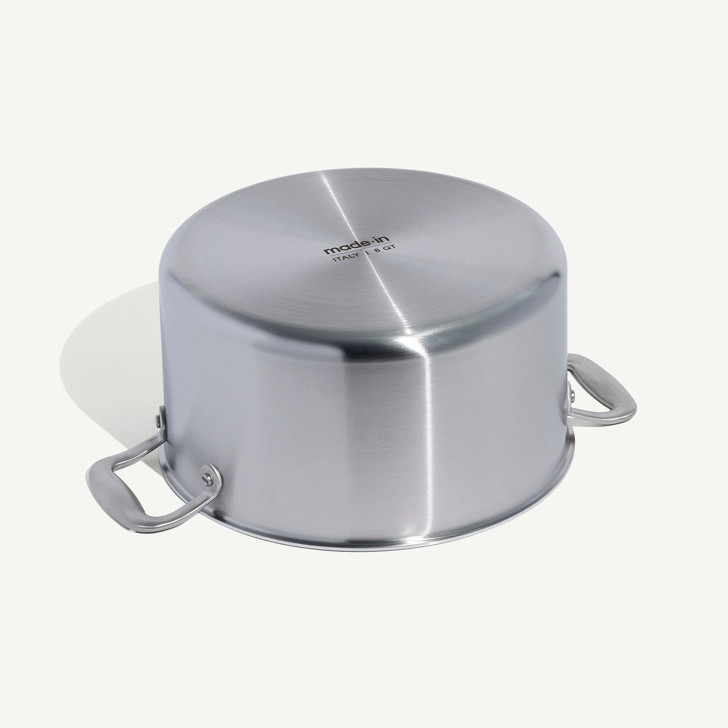 8 QT Non Stick Stainless Steel Stock Pot | Made In - Made In