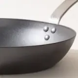 seasoned carbon steel handle