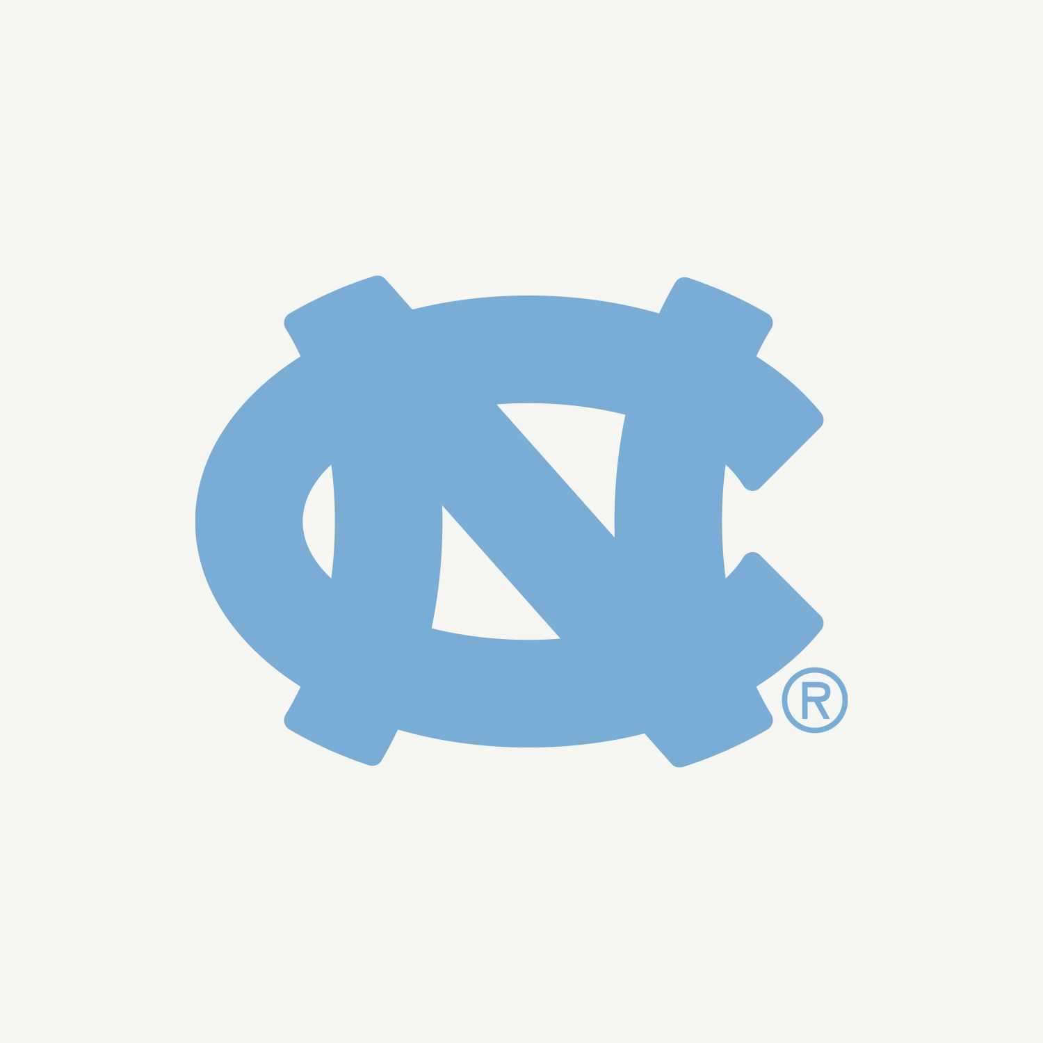 A light blue logo featuring the letters "N" and "C" intertwined, representing the University of North Carolina.