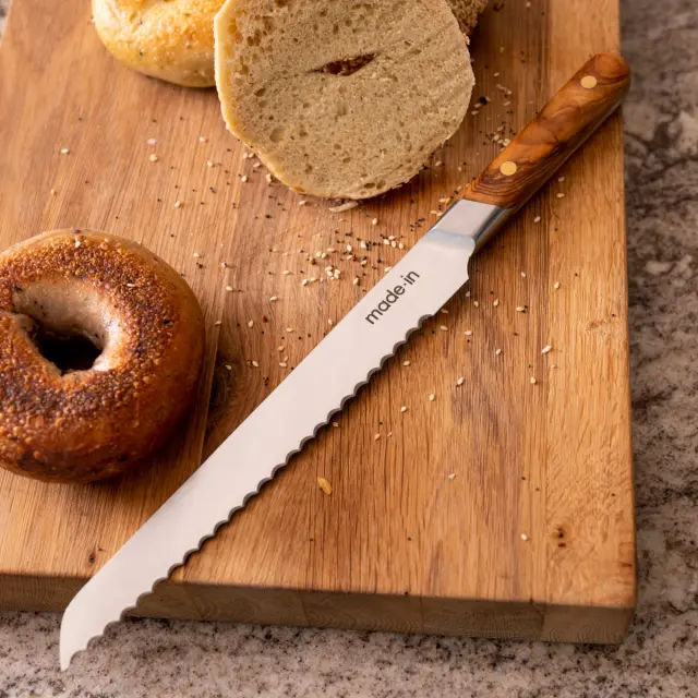bread knife wood lifestyle