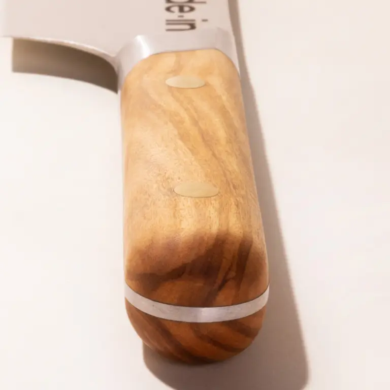 santoku olive wood handle
