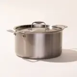 non stick stock pot 8 qt with lid