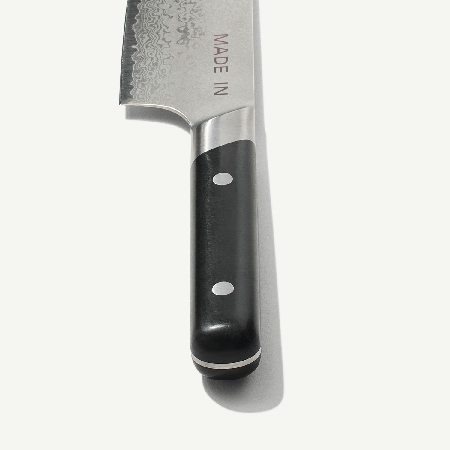 Japanese Damascus Steel Santoku - Thumbnail 5