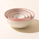 mise en place bowls red side