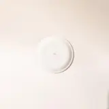 undecorated appetizer plate bottom image