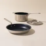 non stick frying pan and saucepan graphite