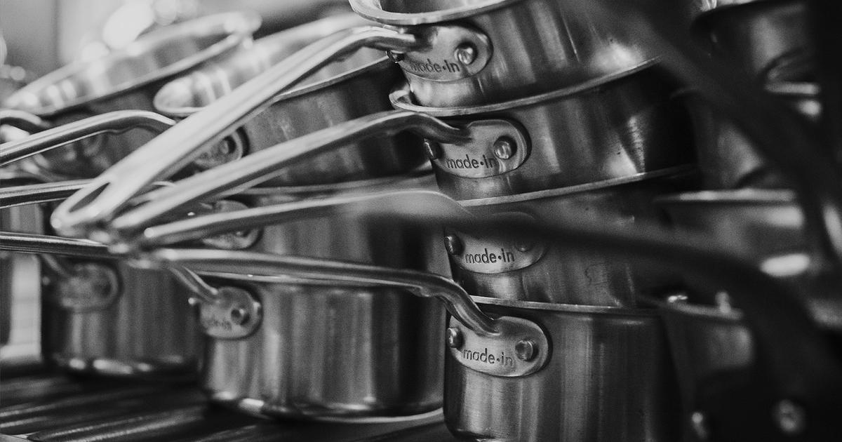 Cladding Signature Cookware What Is Clad Stainless Steel? Cladding Explained - Made In