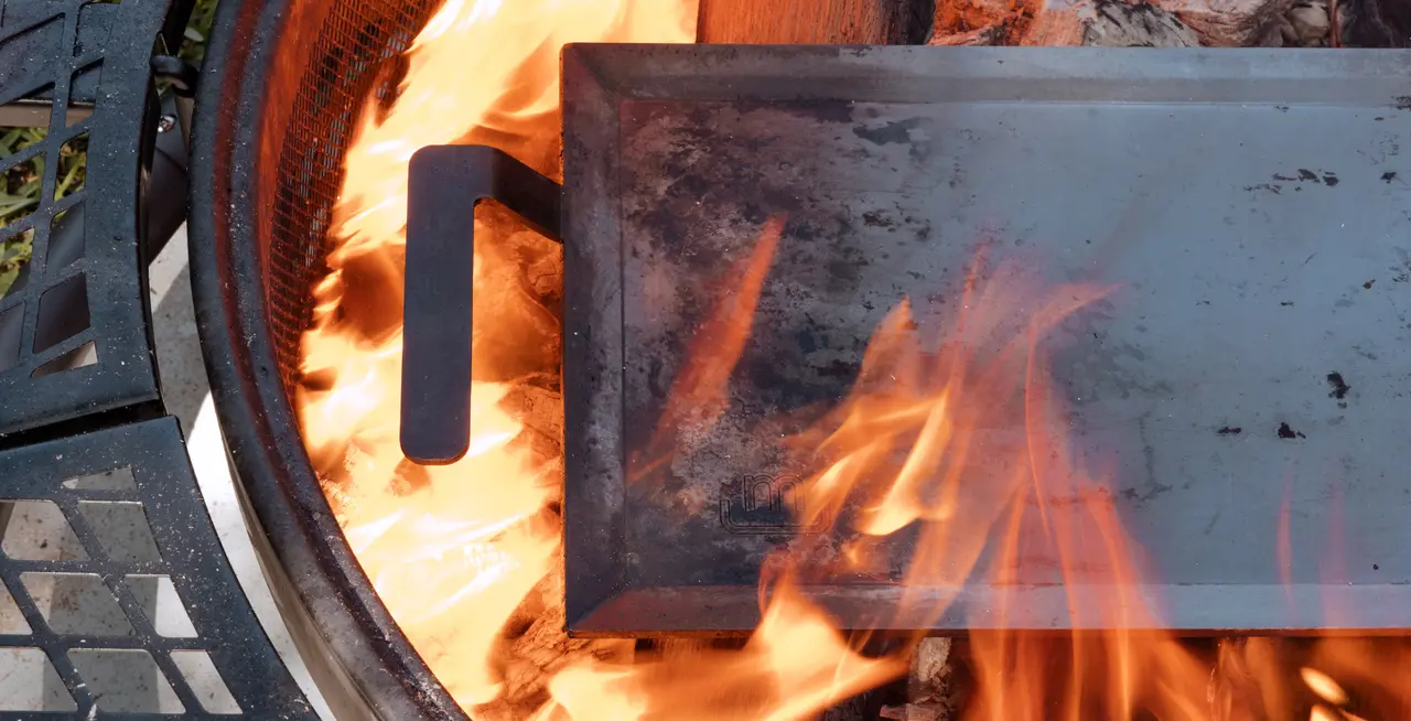 Grill and Griddle From Stovetop to Fire Pit: Made In Carbon Steel