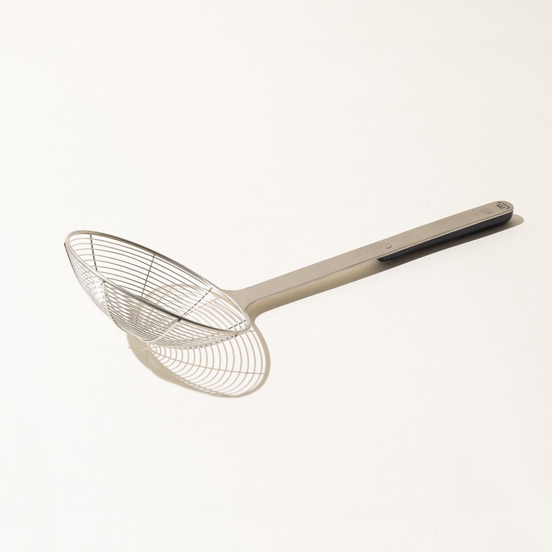 Strainer 13.5” Asian Spider Stainless Steel Kitchen and Restaurant