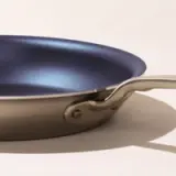 non stick frying pan 10 inch blue  rivets