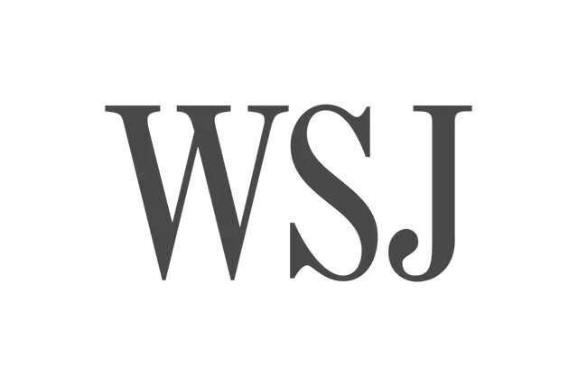 A stylized logo consisting of the letters 'WSJ' with a shadow effect, representing a well-known financial newspaper.
