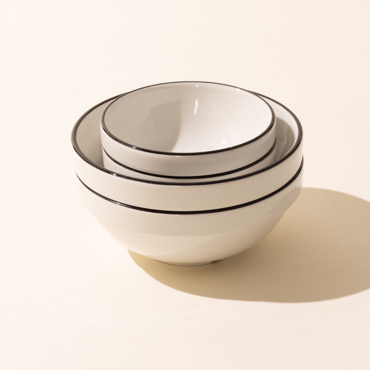 Factory Seconds Mise en Place Bowls · Black Rim - Made In