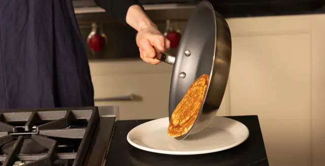 pancake in nonstick
