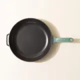 cast iron skillet hudson green top