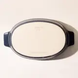 Blue Oval Ceramic Bakeware