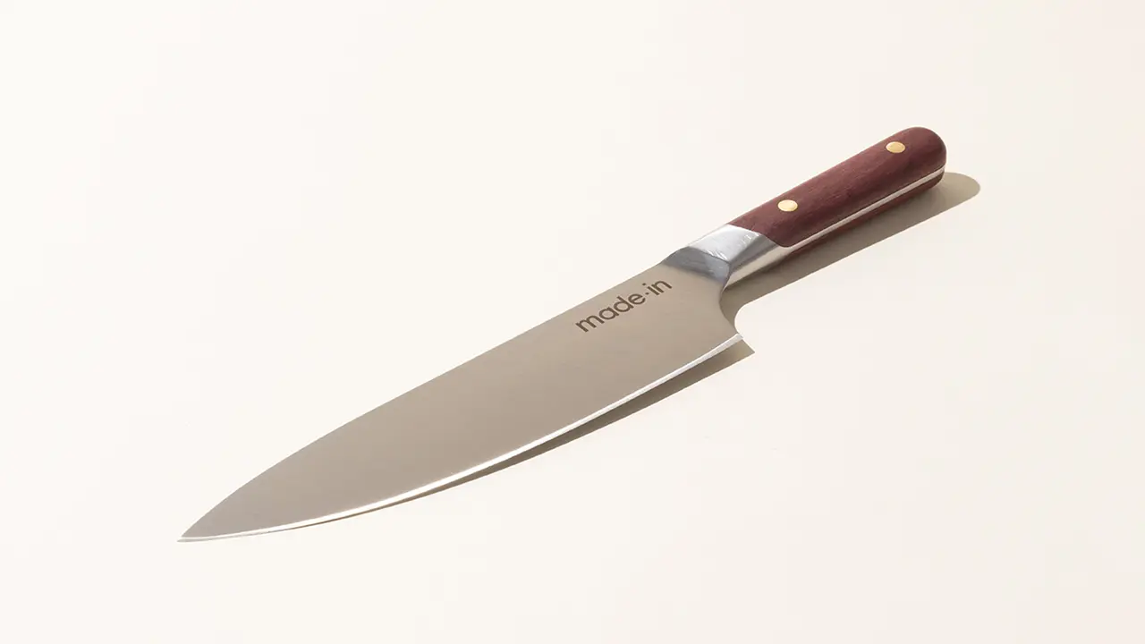 chef knife amaranth wood