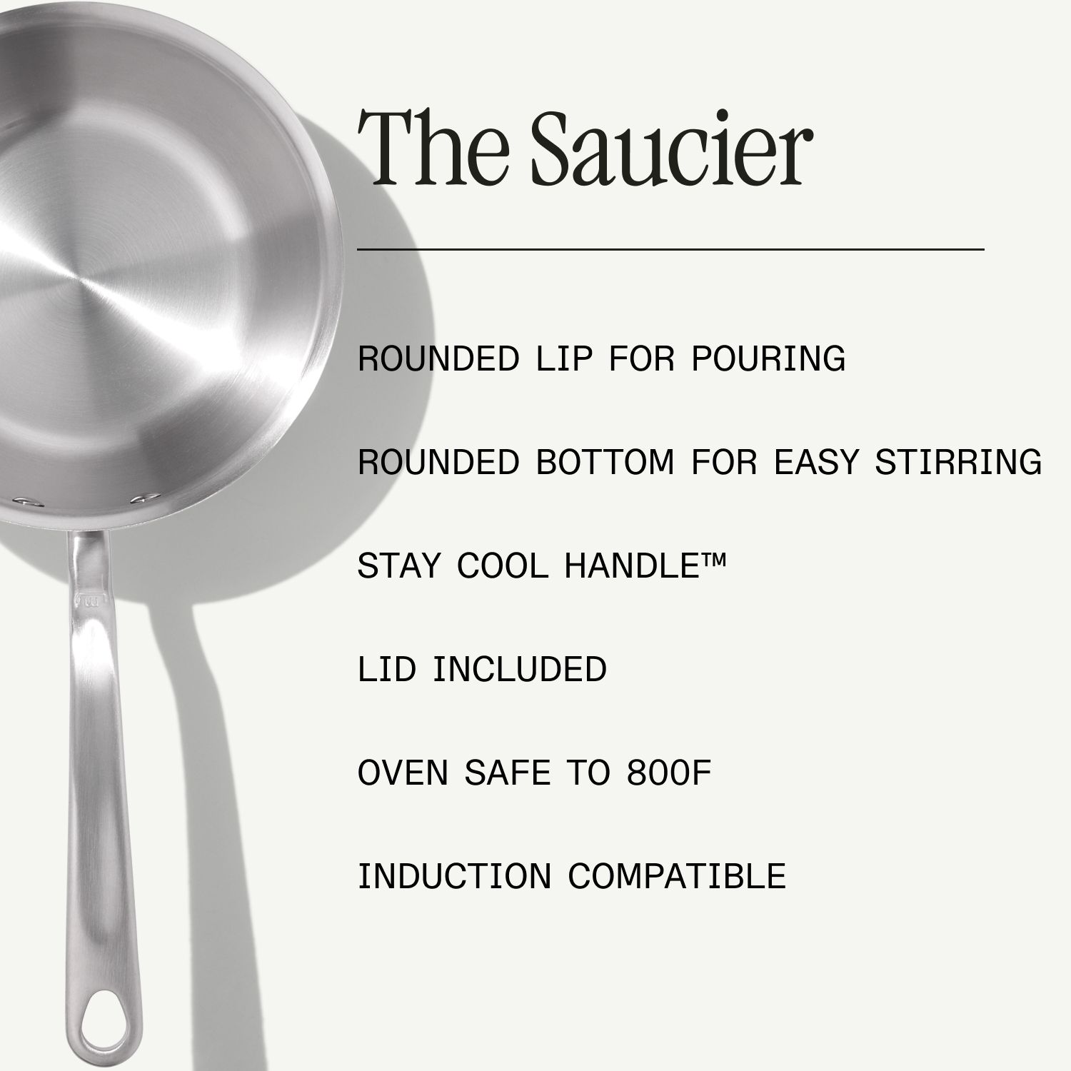 Stainless Clad Saucier - thumbnail 4